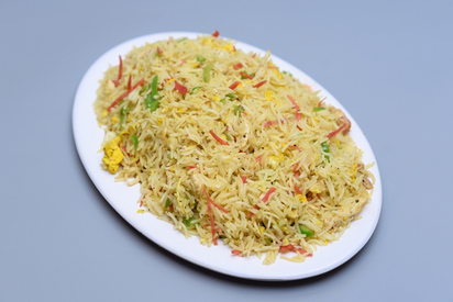Egg & Peas Pilau